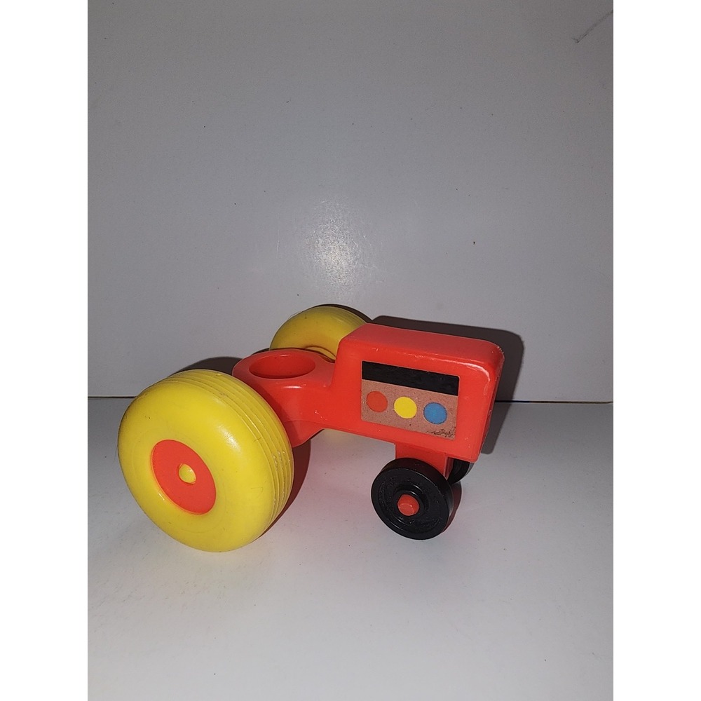 Vintage Fisher Price Replacement Orange Tractor‎ SB1